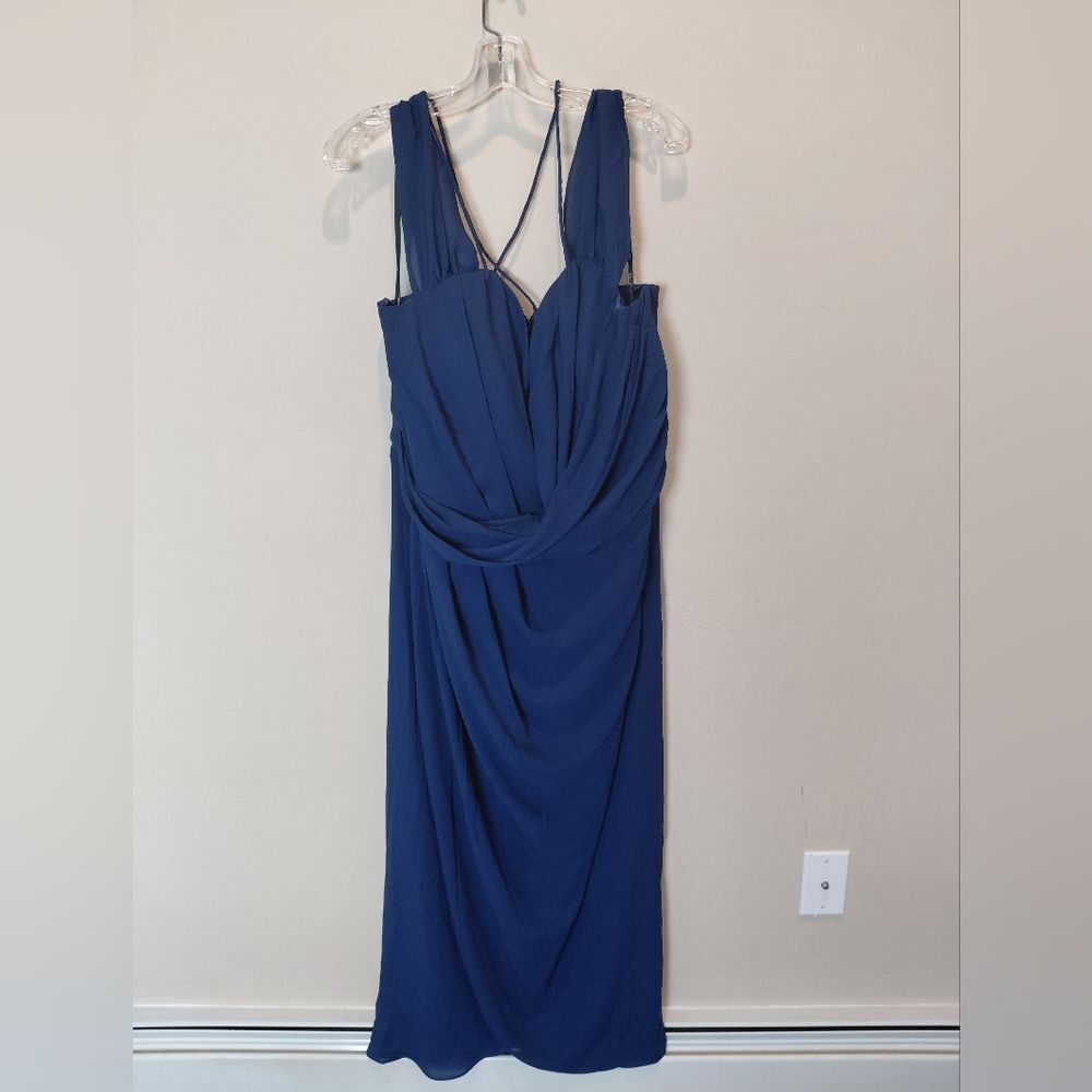 City Chic Sapphire Entwined Dress women’s plus size XL/22